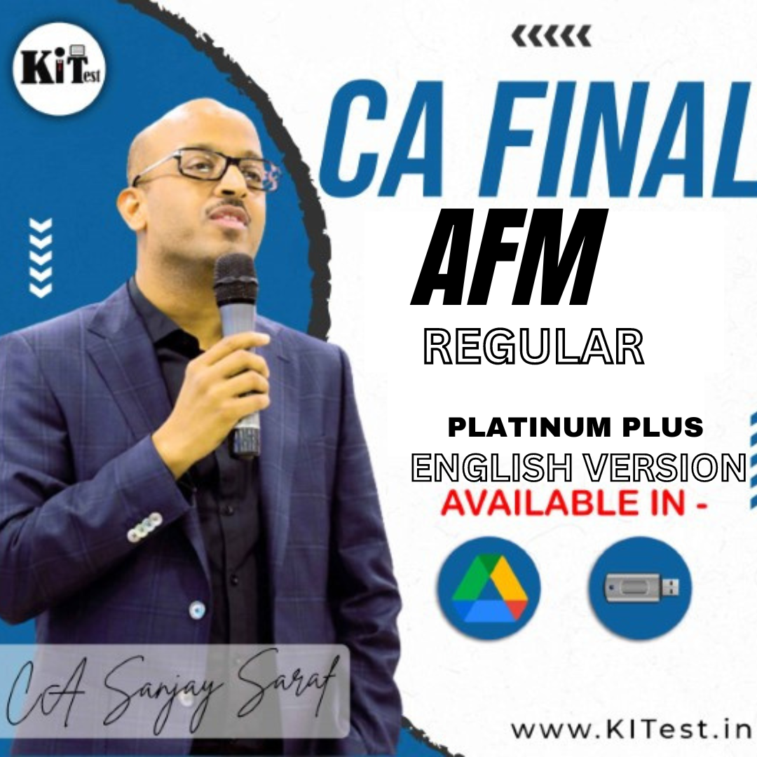CA Final  AFM (Advanced Financial Management) (New) Platinum Plus Batch  By CA Sanjay Saraf