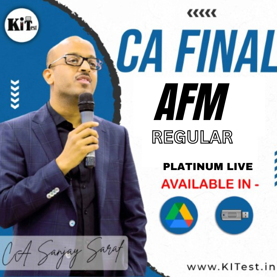 CA Final  AFM (Advanced Financial Management) (New) Platinum Batch By CA Sanjay Saraf