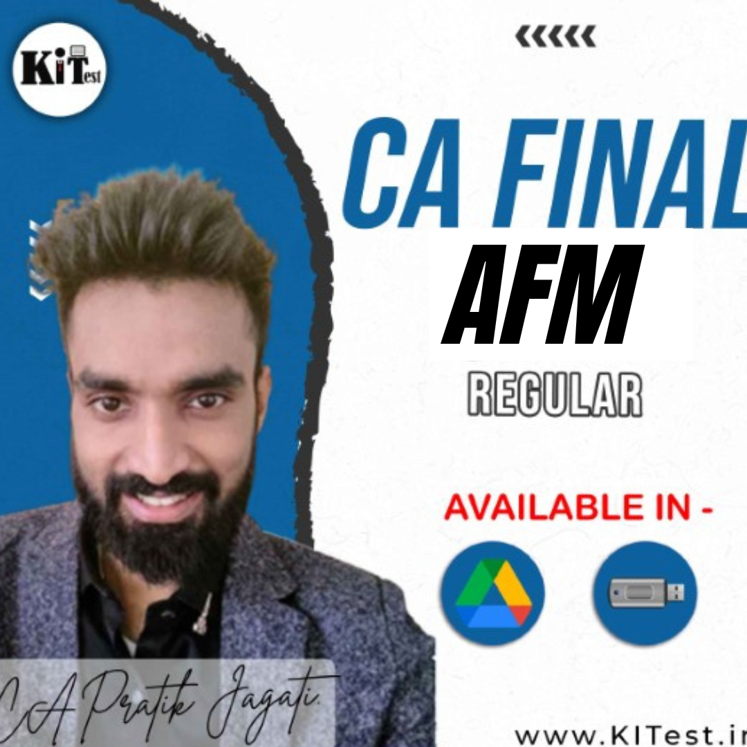 CA Final AFM New Syllabus Regular Batch By CA Pratik Jagati