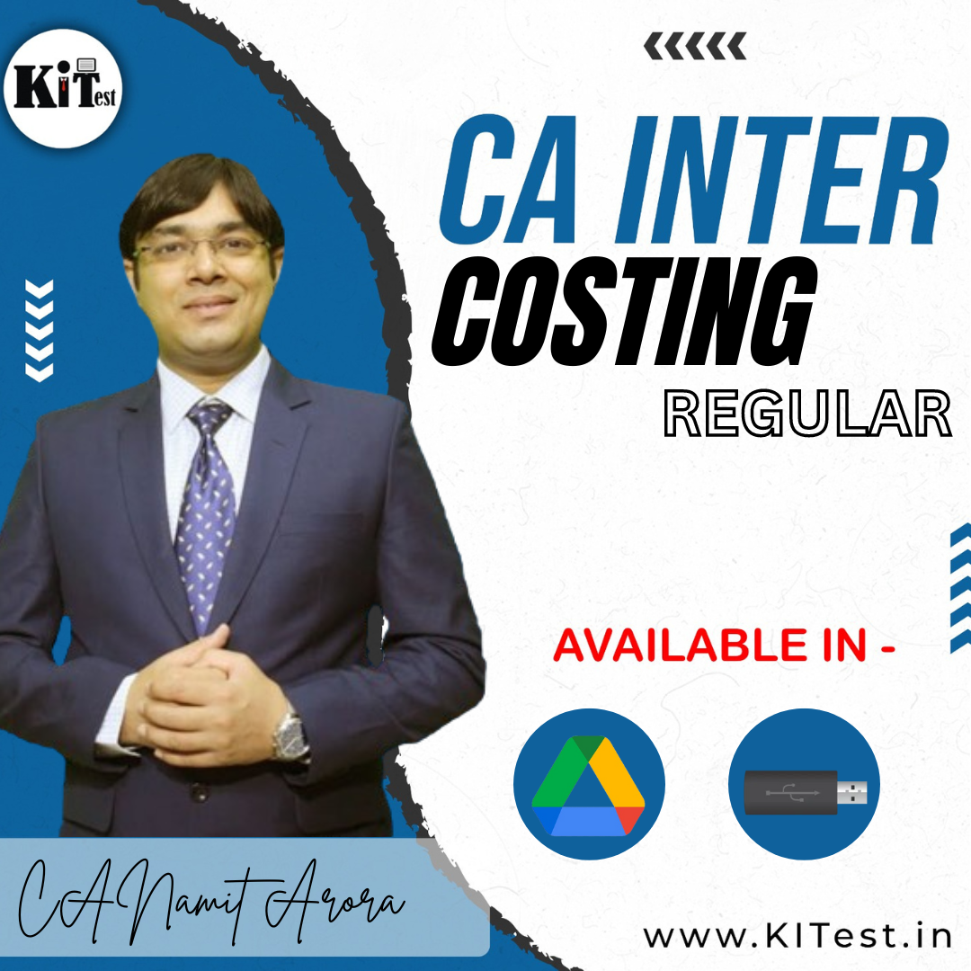 CA Inter Cost Regular New Syllabus  Batch BY Namit  Arora