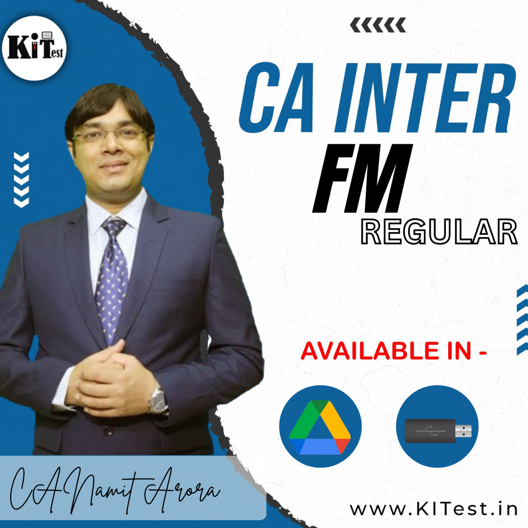 CA INTER FM ONLY REGULAR  NEW SYLLABUS BATCH BY NAMIT ARORA