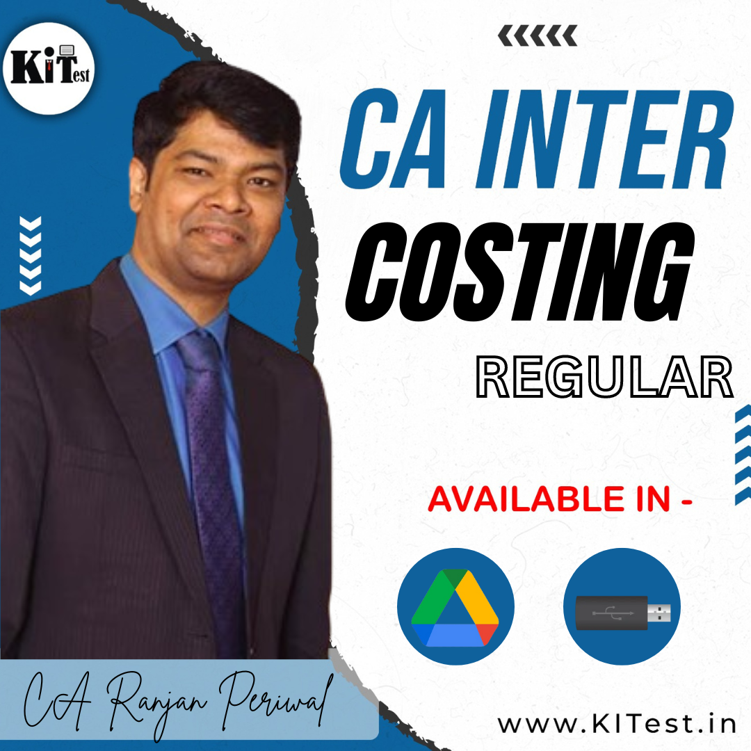 CA Inter Cost and Management Accounting New Syllabus Regular Batch By CA Ranjan Periwal