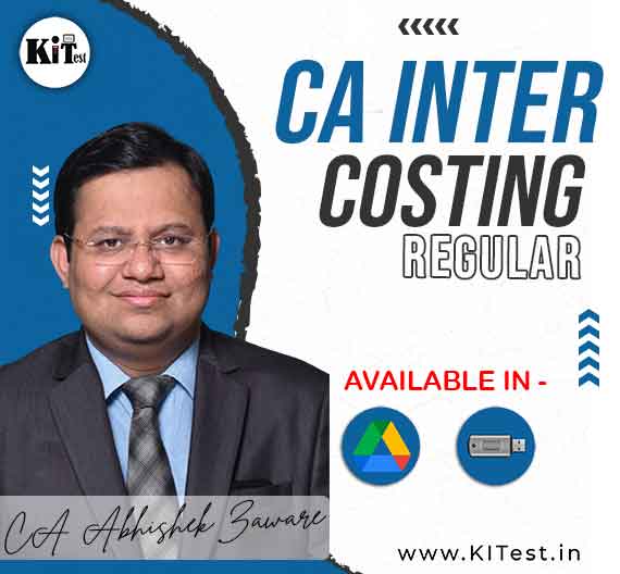 CA Inter Cost Regular Batch By CA Abhishek Zaware