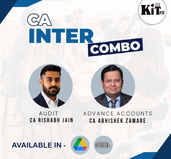 CA Inter Audit and Advance Accounts By CA Rishabh Jain and CA Abhishek Zaware