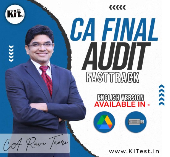 CA Final Audit Fasttrack Batch English Version By CA Ravi Taori