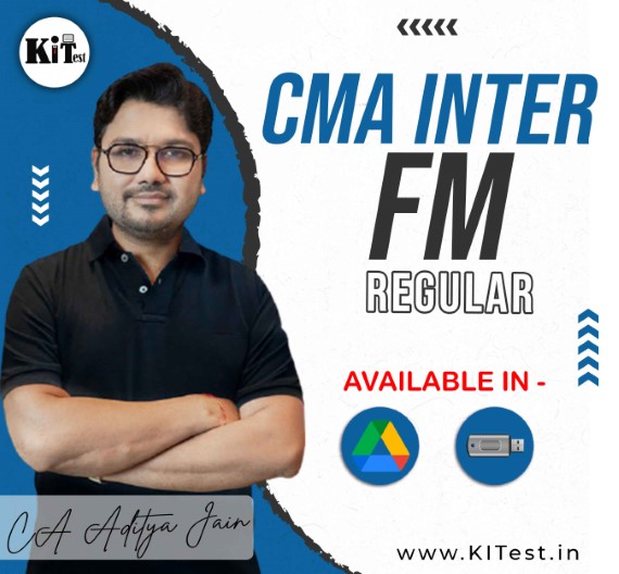 CMA Inter FM Regular Batch By CA Aaditya Jain