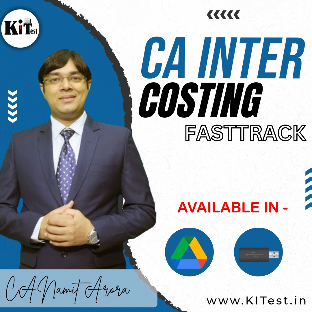 CA Inter Cost Fasttrack New  Syllaus Batch BY Namit Arora 