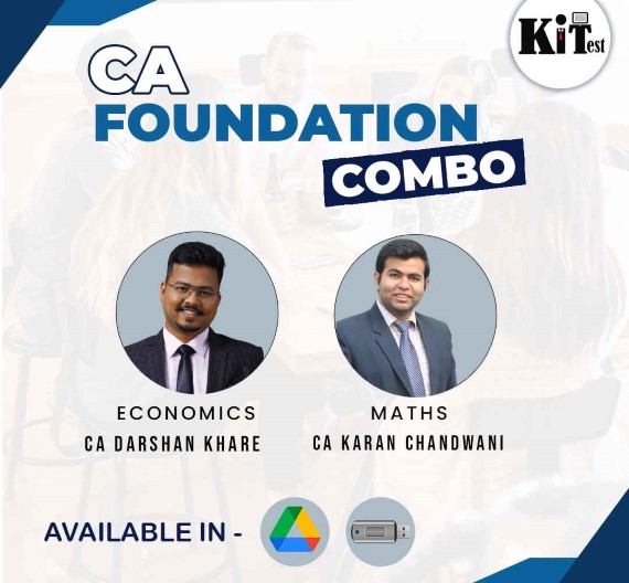 CA Foundation Economics and Maths By CA Darshan Khare and CA Karan Chandwani