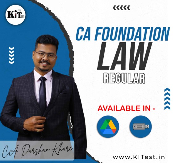 CA  Foundation Law Regular Batch By CA Darshan Khare