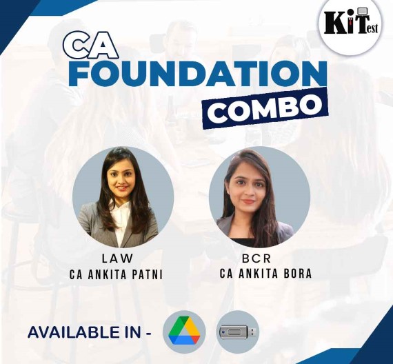 CA Foundation Law and BCR Regular Batch By CA Ankita Patni and CA Ankita Bora
