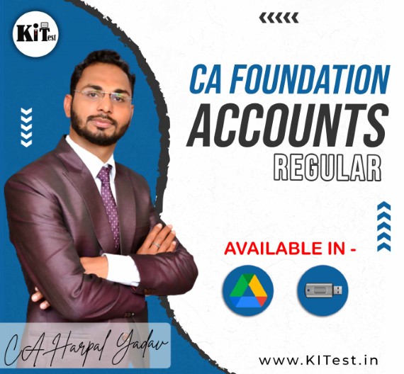 CA Foundation Accounts Regular Batch By CA Harpal Yadav