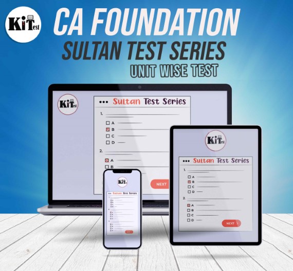 CA Foundation Test Unit wise Sultan Test