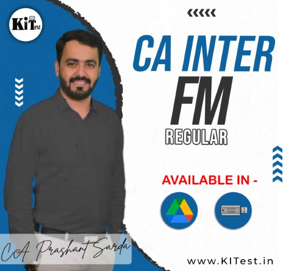 CA Inter FM New Syllabus  Regular Batch By CA Prashant Sarda