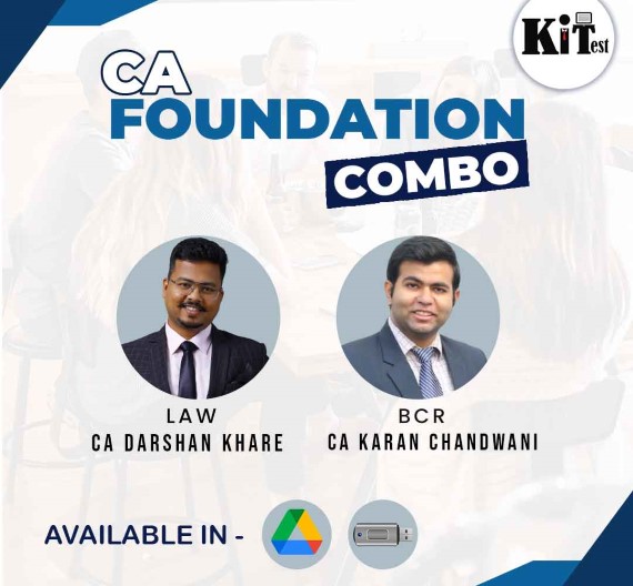 CA Foundation Law and BCR Regular Batch CA Darshan Khare and CA Karan Chandwani