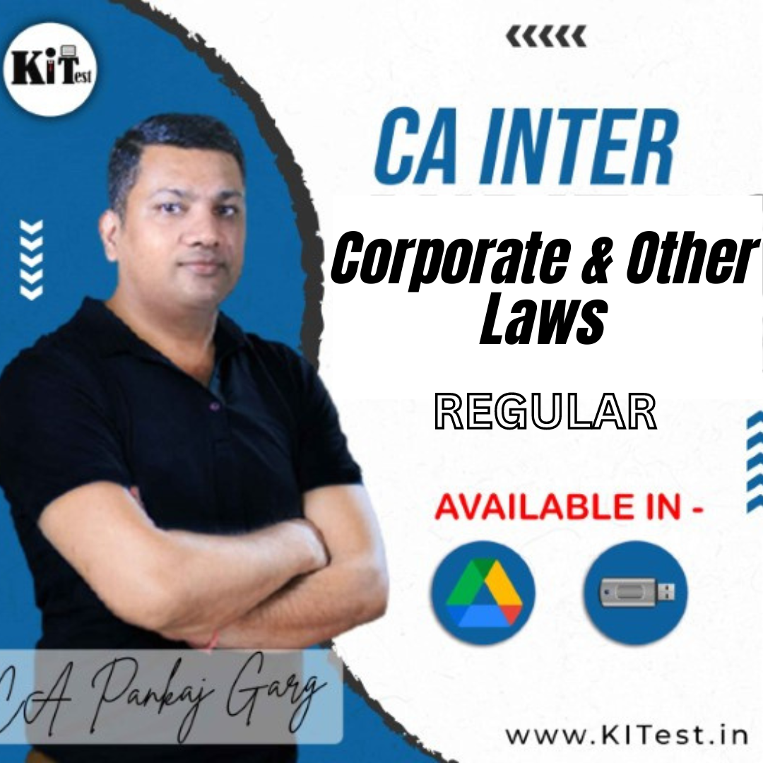 CA Inter Corporate and Other Laws New Syllabus Regular Batch By CA Pankaj Garg